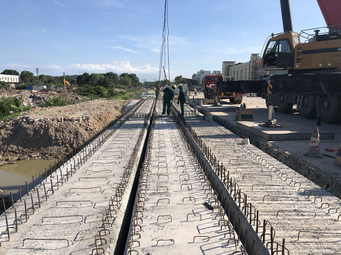  中铁十局望沙路升级改造工程