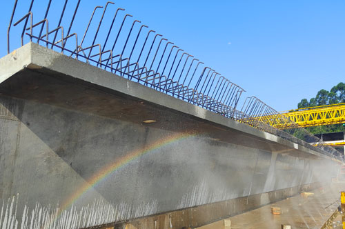  广州第二市政工程局-东莞市松山湖大道同沙立交新建左转匝道工程